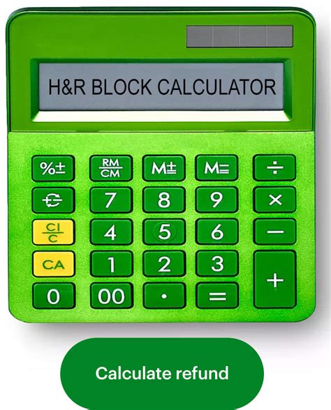 Hr Block Tax Calculator